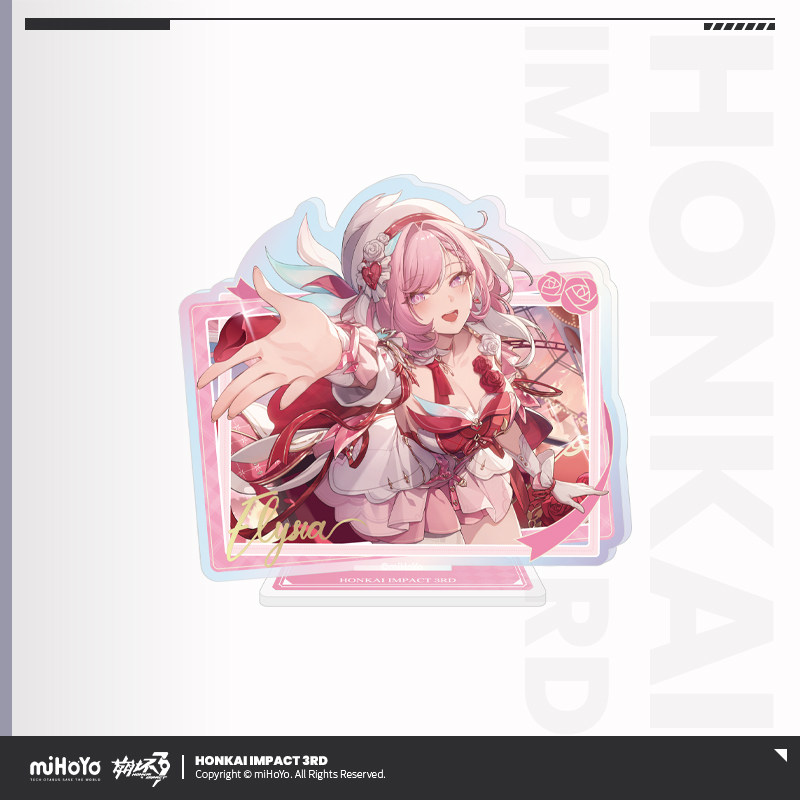 崩壊3rd 秋葉原 入場特典 ホログラムカード エリシア ♥ #妖精さんの