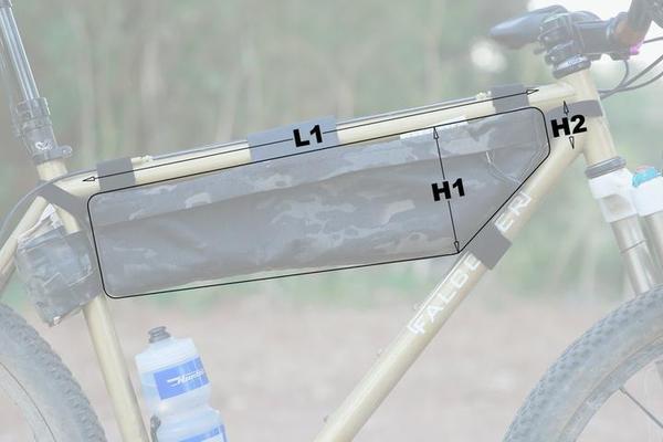 outer shell Half Framebag - HAPPY BIKES