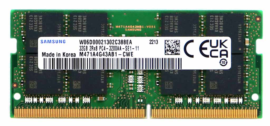 Samsung 32GB DDR5-5600 SO-DIMM – ODROID