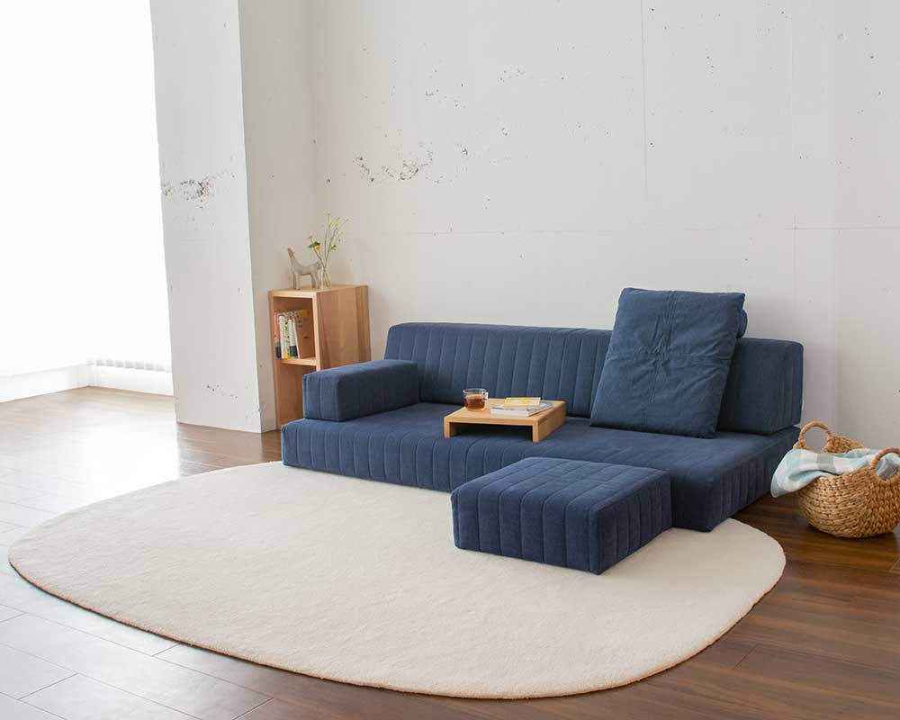 ウールラグ WOOLRUG：Local Wool｜国産ローソファー・フロアソファ専門