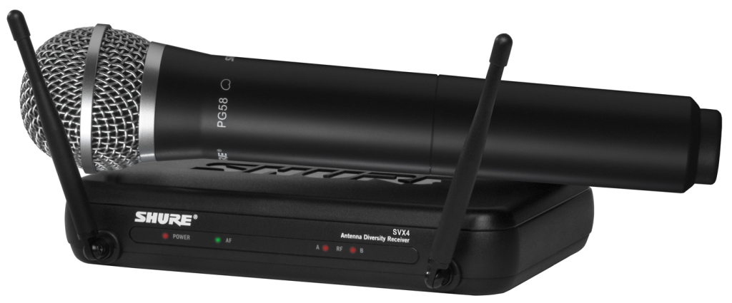 SVX Wireless - Shureワイヤレスシステム - ヒビノインターサウンド