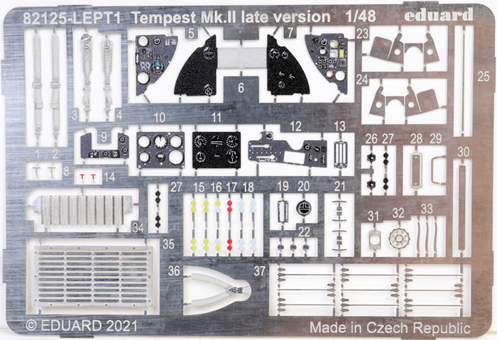 Eduard Kit No. 82125 - Tempest Mk.II Late Version ProfiPACK