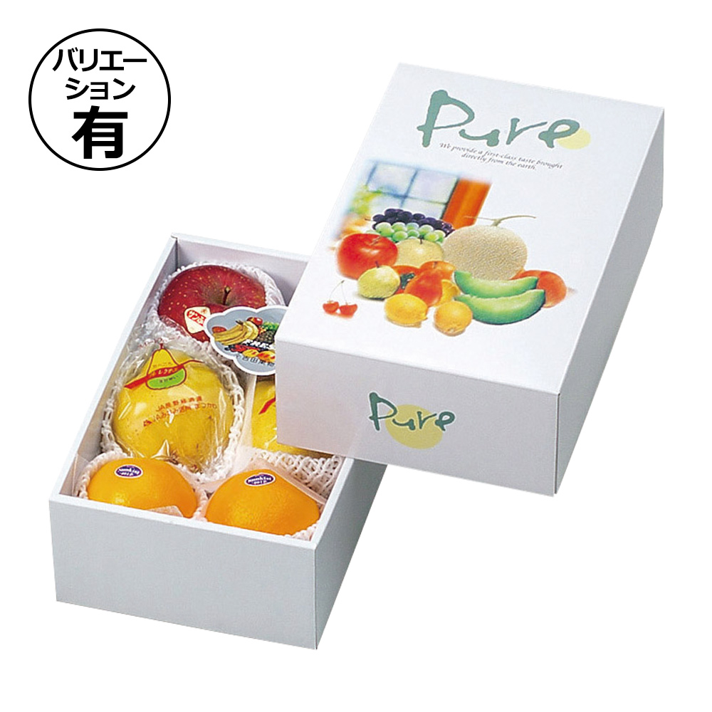ギフト箱（フルーツ用）ピュア 198×305×110mmほか「40枚・50枚