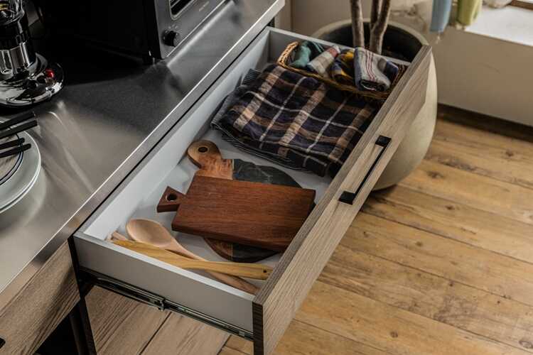 KI-2165 超ワイドな高級キッチンカウンター・幅180cm・日本製