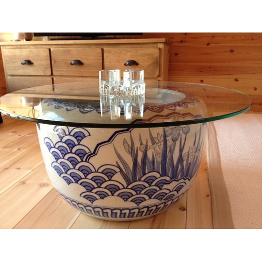 8mm 円形強化ガラス 86cm～90cmφ アイエヌジーガラス｜ガラス製品の