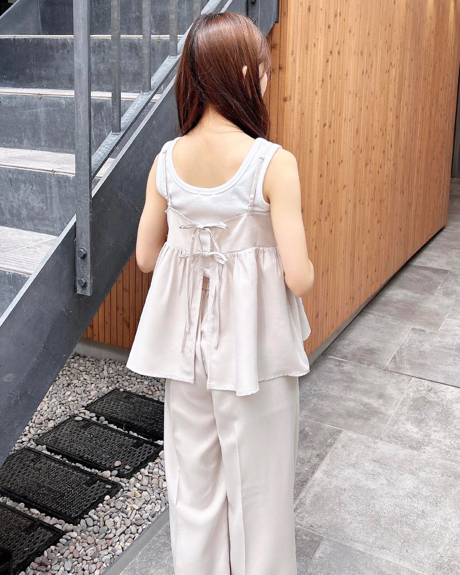 麻調キャミ＋パンツ／セットアップ｜INGNI(イング) 公式通販｜INGNI STORE