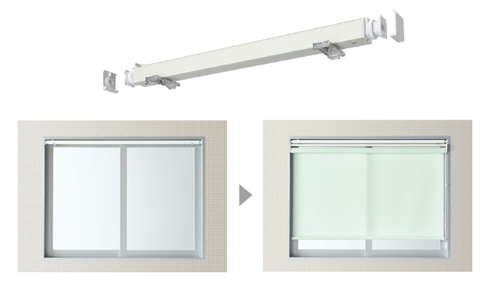 ロールスクリーン ラルク浴室（プーロ）【タチカワブラインド