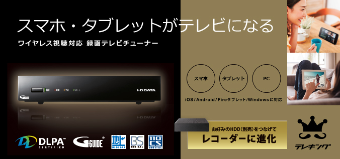 GV-NTX1A（テレキング） | 地上・BS・110度CSデジタル放送対応 録画