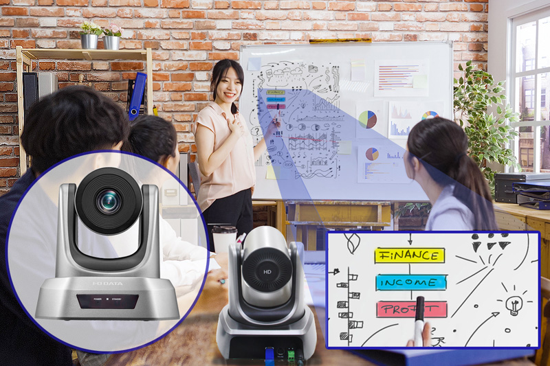 TC-PC8Z | 8倍光学ズーム機能付きUSBカメラ | アイ・オー・データ機器