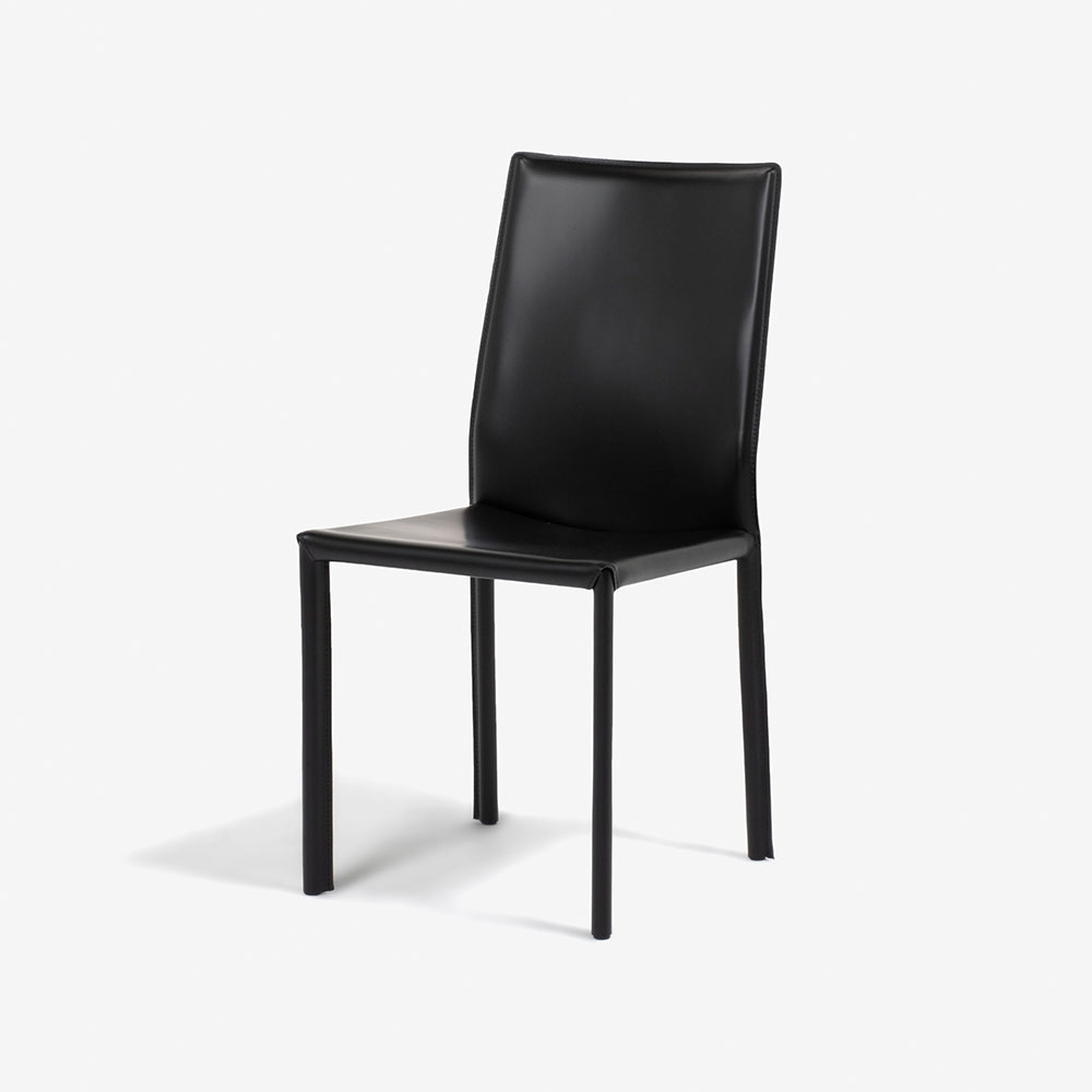 erba（エルバイタリア）ダイニングチェア「マントヴァ」革#29トープ色