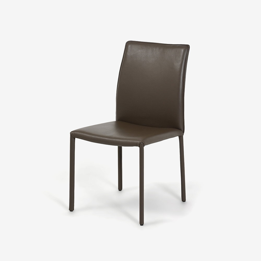 ダイニングチェア「ルッソ」革ダークブラウン色 | 【公式】大塚家具