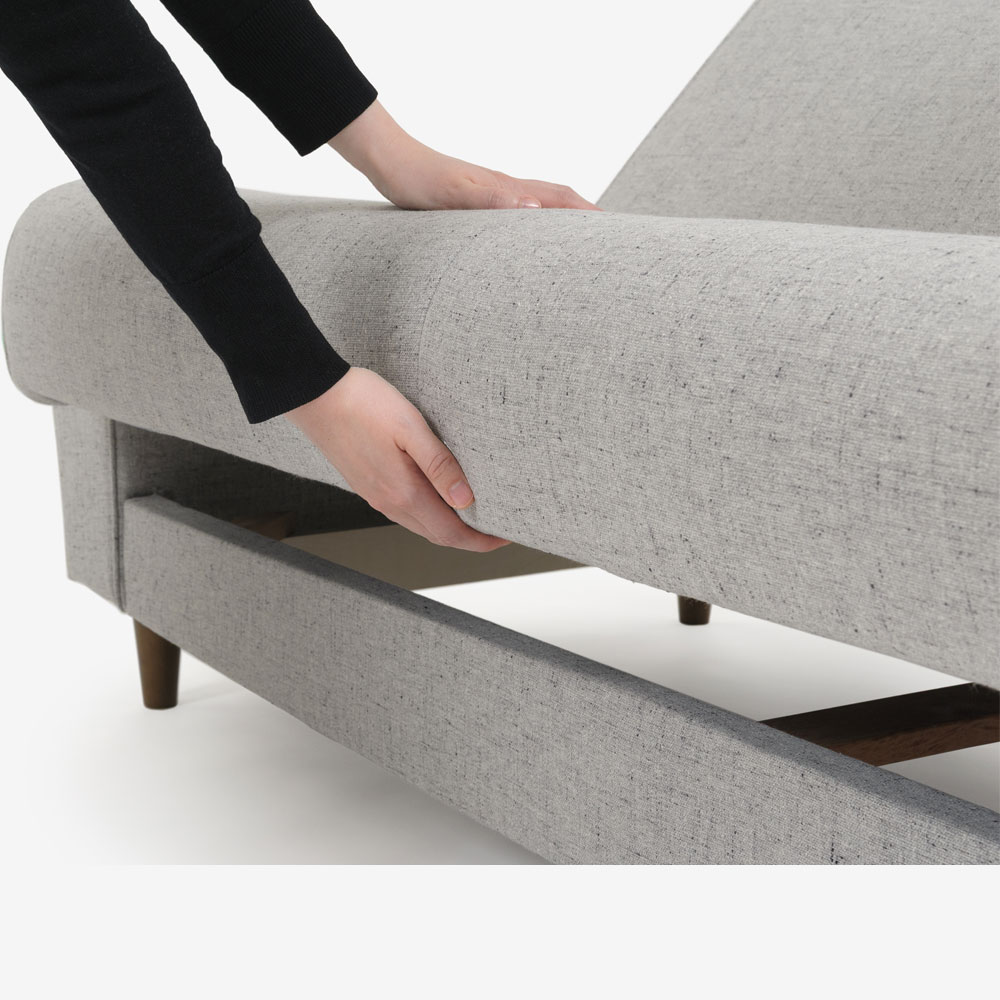 ソファベッド「Nエスト」幅185cm 布 #NEPグレー色 | 【公式】大塚家具