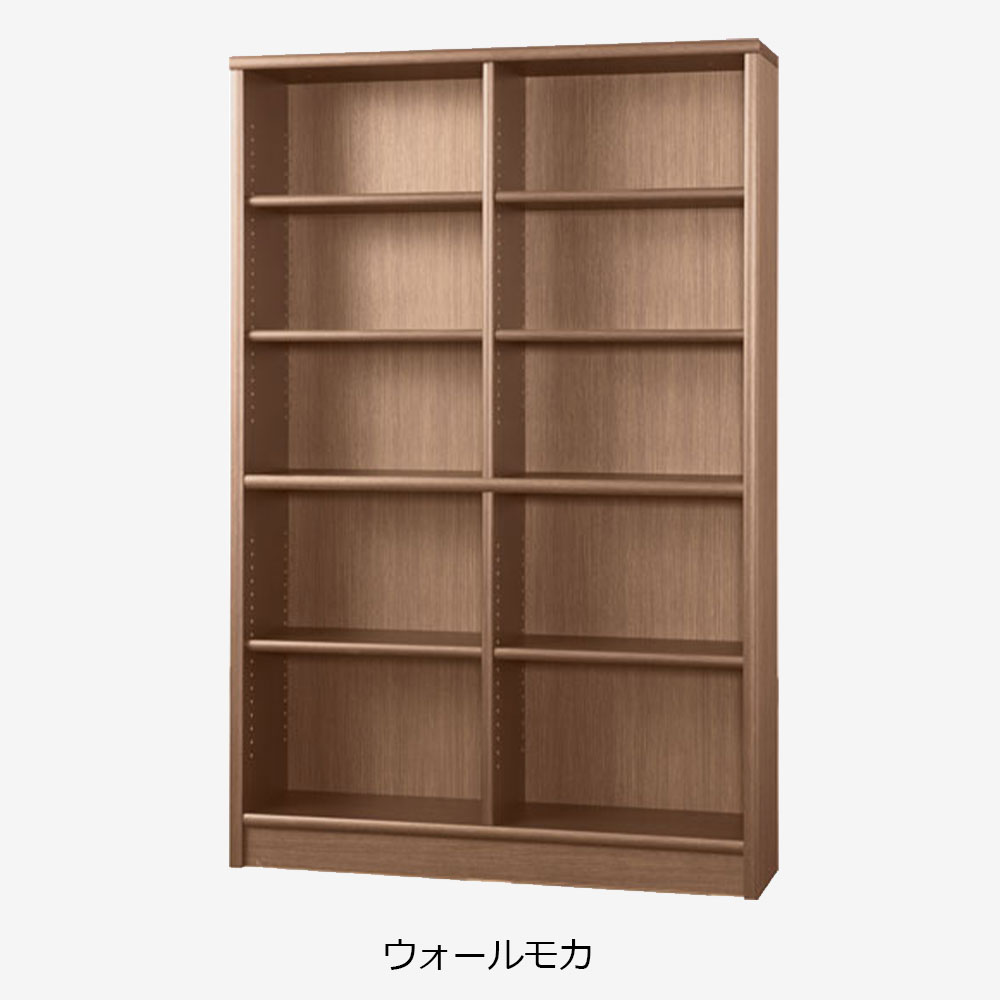 小島工芸 書棚 「Nアコード 120H」幅118.3cm ハイタイプ 全4色