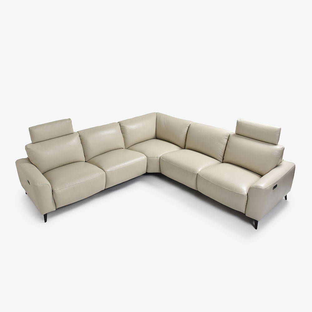 電動リクライニングコーナーソファ3点セット「L/S Motion 77（エルエス