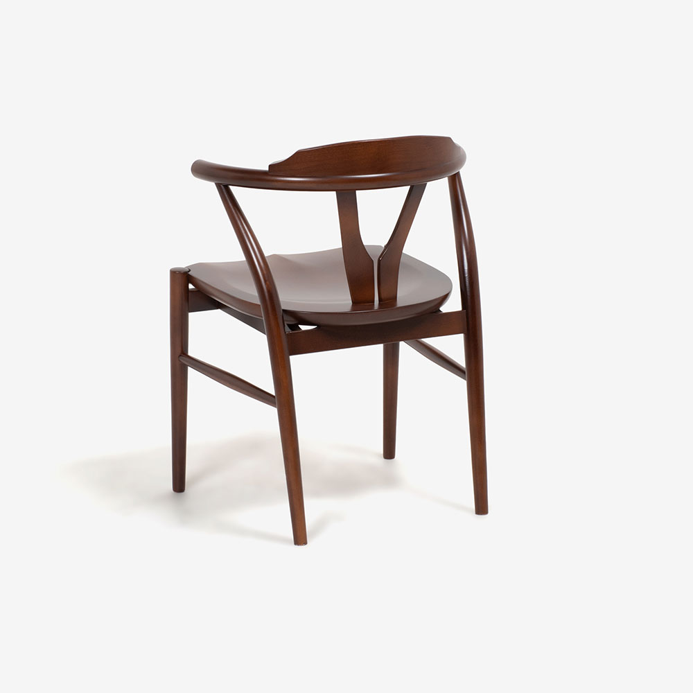 秋田木工 ダイニングチェア「AK-006」ブナ材 BWN色【セール対象品の