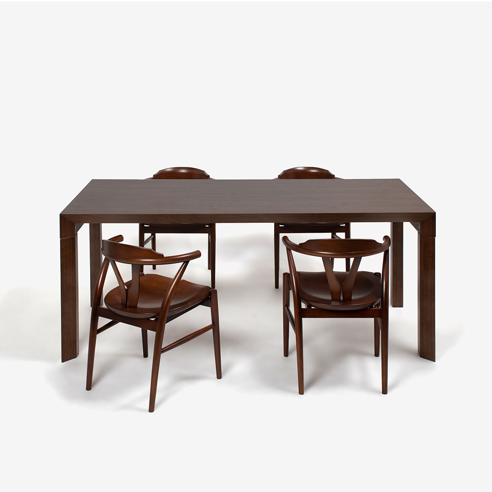 秋田木工 ダイニングチェア「AK-006」ブナ材 BWN色【セール対象品の