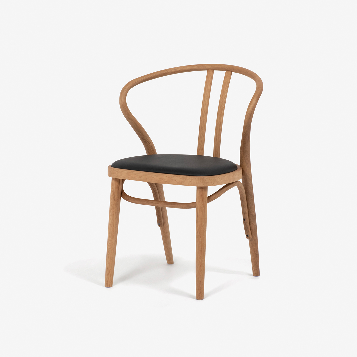 秋田木工 ダイニングチェア「magekko(まげっこ)」ブナ材 白木塗装