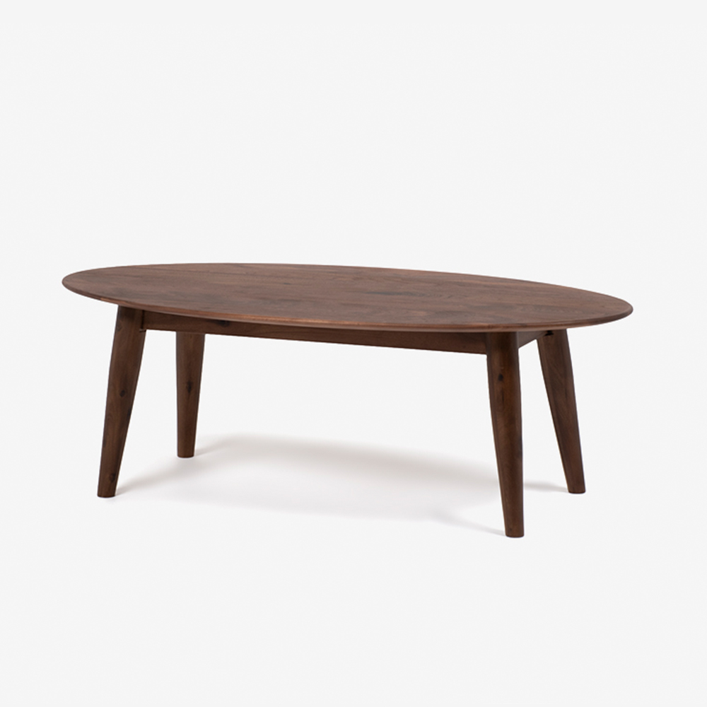 センターテーブル「シネマ2」レッドオーク材 ダークブラウン色 全3