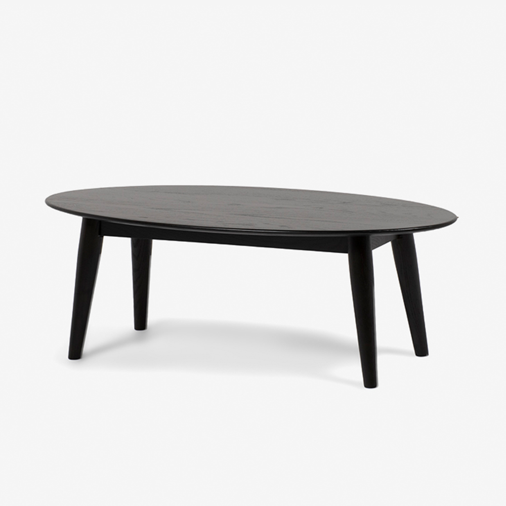 センターテーブル「シネマ2」楕円型 ウォールナット材 | 【公式】大塚