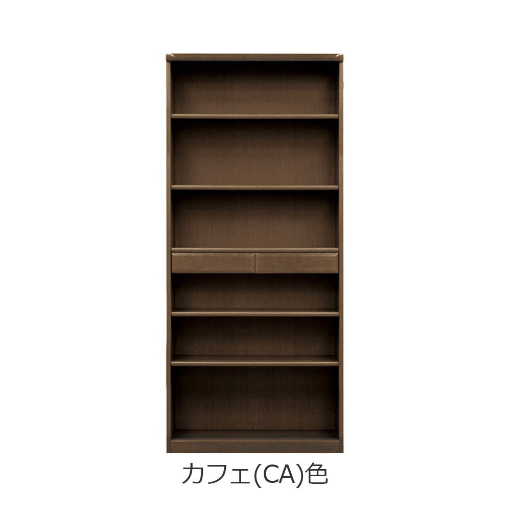 浜本工芸 書棚「No.3600A・No.3608A」オープンタイプ 幅85.1cm 高さ