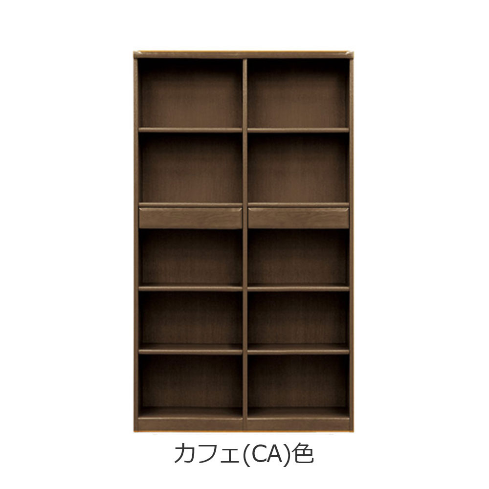 浜本工芸 書棚「No.3600A・No.3608A」オープンタイプ 幅105.1cm 高さ