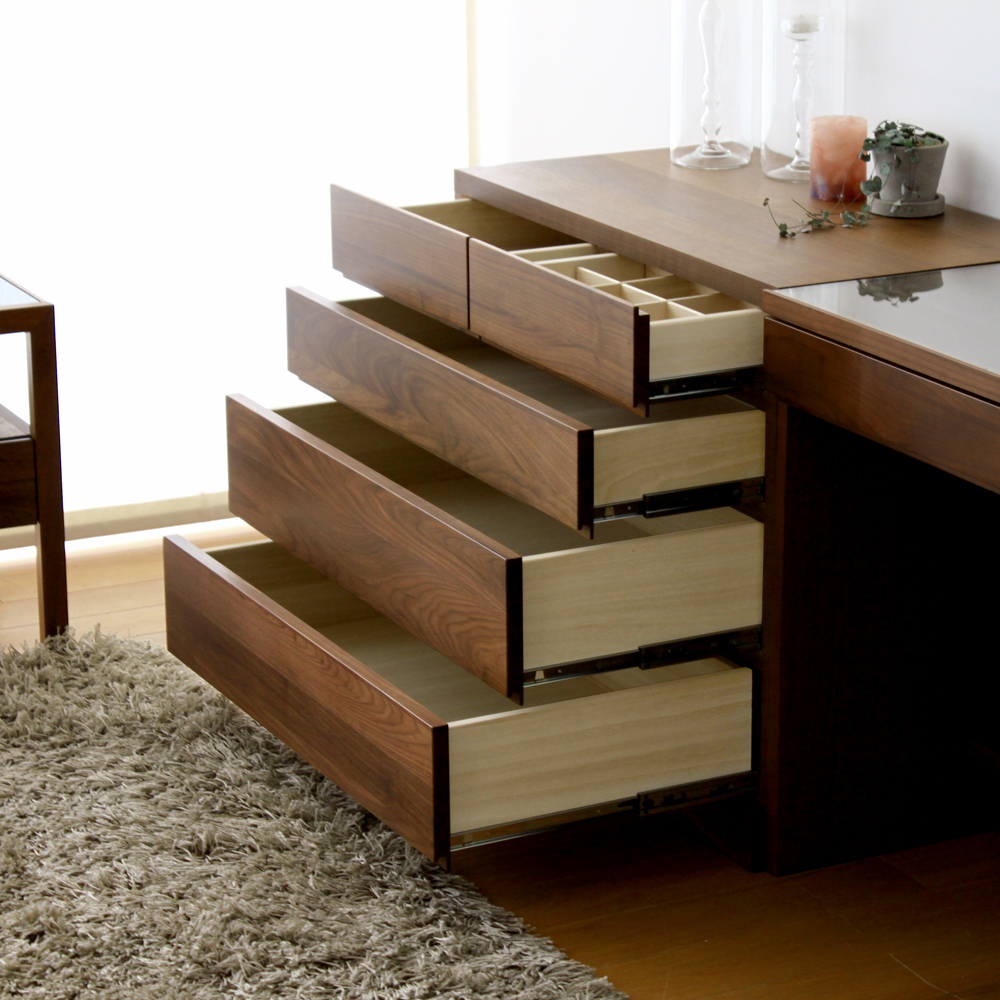 サイドチェスト「レッチェ」幅80.2cm ウォールナット材 | 【公式】大塚