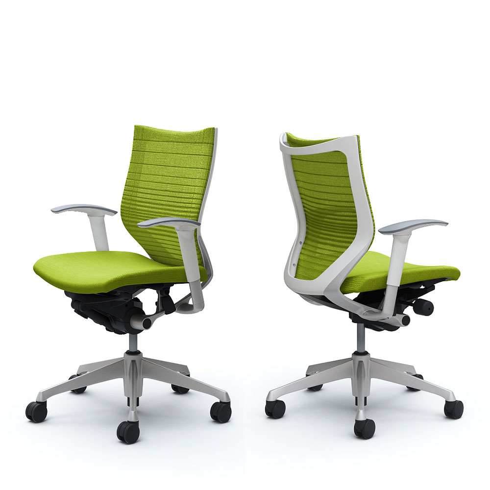 バロンチェア CP83BW-FGR」ローバック 座面/クッション 背