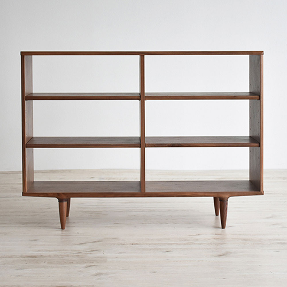 起立木工 オープンシェルフ 「KISSUI（キッスイ）」幅120cm ナラ材