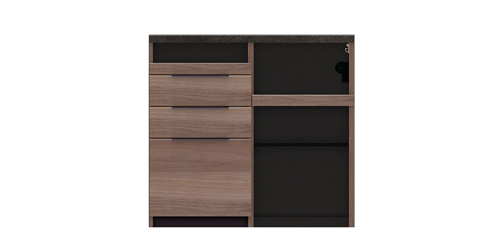 Pamouna（パモウナ）キッチンカウンター「IDA-S1002R下台」幅100cm