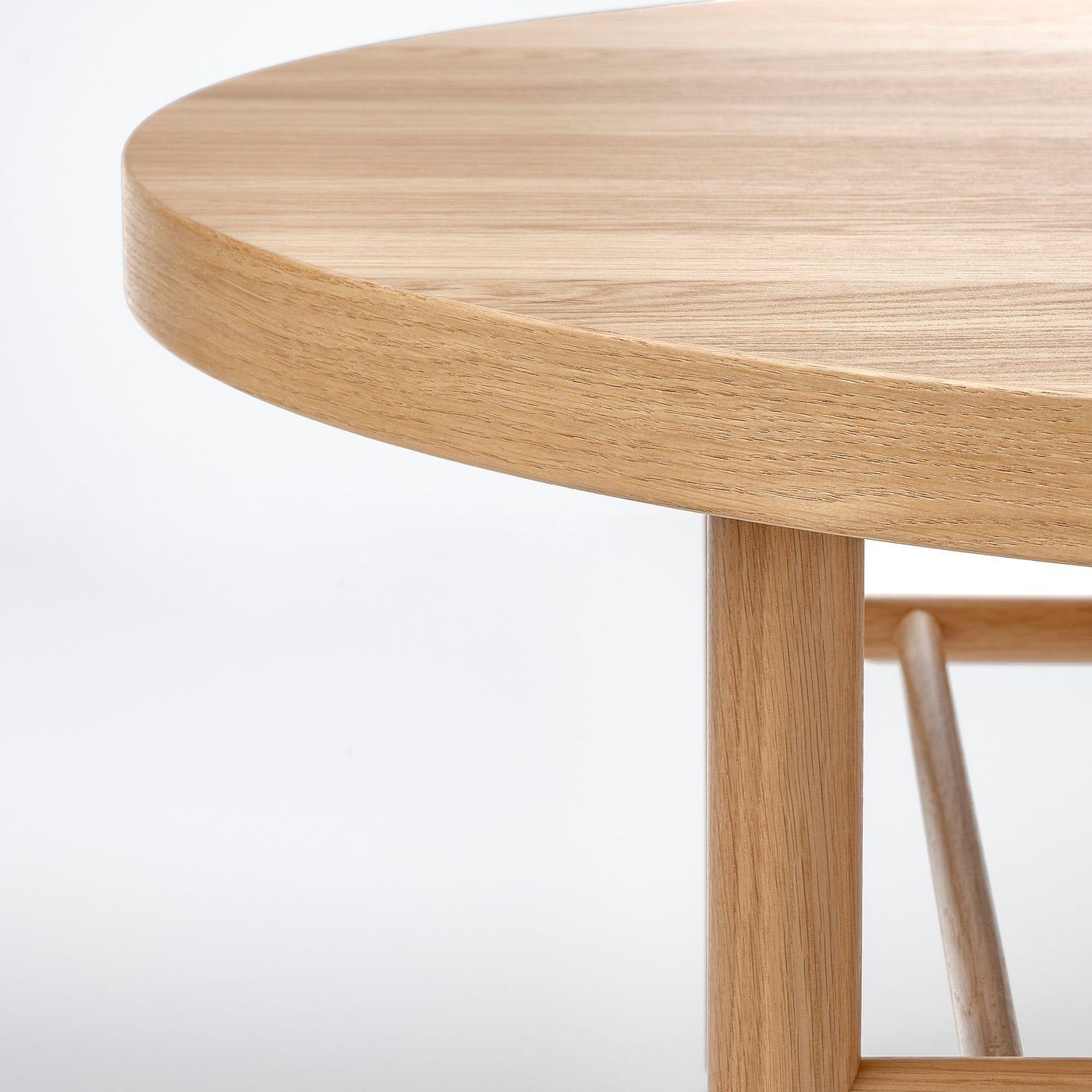 LISTERBY coffee table, oak veneer, 353/8