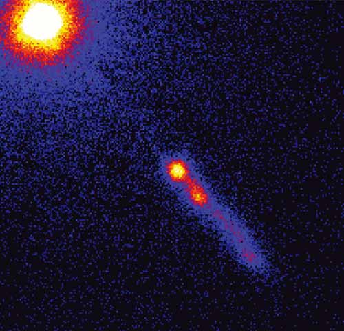 ISAS | 第5回：宇宙の果ての喧噪家 ～クェーサー3C273～ / 宇宙の○人