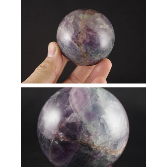 フローライト （蛍石） 丸玉61mm 天然石販売 名取貴石 天然石