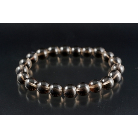 和田峠産黒曜石10mmブレスレット 天然石ブレス販売 名取貴石