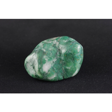 ナミビアンジェード（ナミビア翡翠）原石丸磨き198g 天然石販売