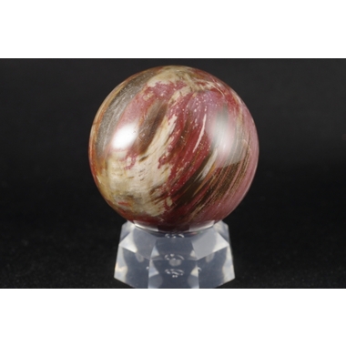 珪化木（木化石） 丸玉61mm 天然石販売 名取貴石 天然石・国産原石