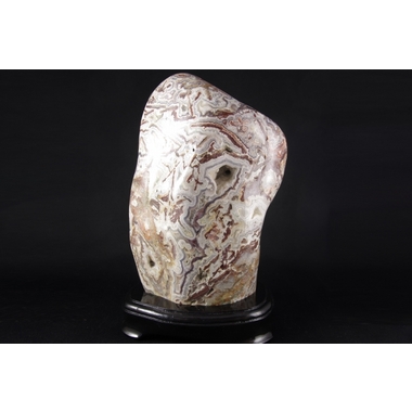 レース瑪瑙磨き鑑賞石2kg 天然石販売 名取貴石 天然石・国産原石の