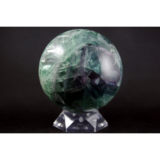 フローライト （蛍石） 丸玉 110mm 天然石販売 名取貴石 天然石