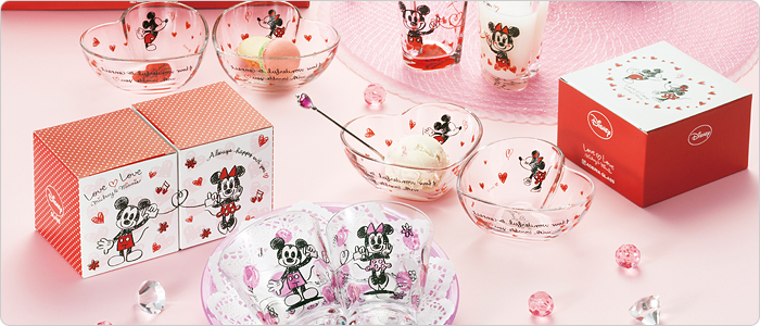 ディズニー | 石塚硝子のガラス食器ブランド アデリアグラス