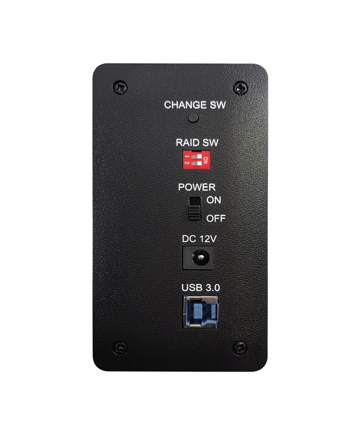 2台内蔵可能RAID機能搭載 3.5型SATA HDDケース USB3.1Gen1（USB3.0）