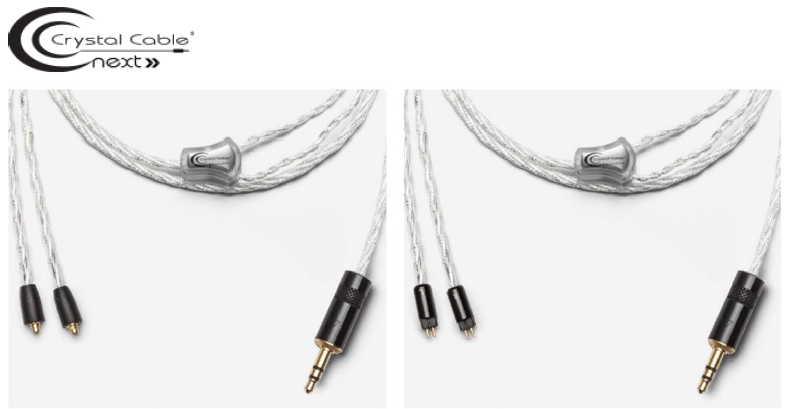 リケーブル用イヤホンケーブル「Crystal Cable Next」に 3.5mm3極