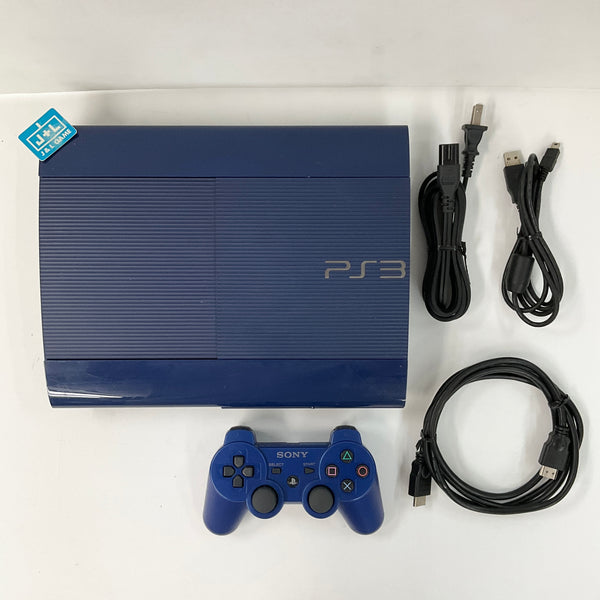 SONY PlayStation 3 Super Slim Console 250 GB (Azurite Blue) - (PS3