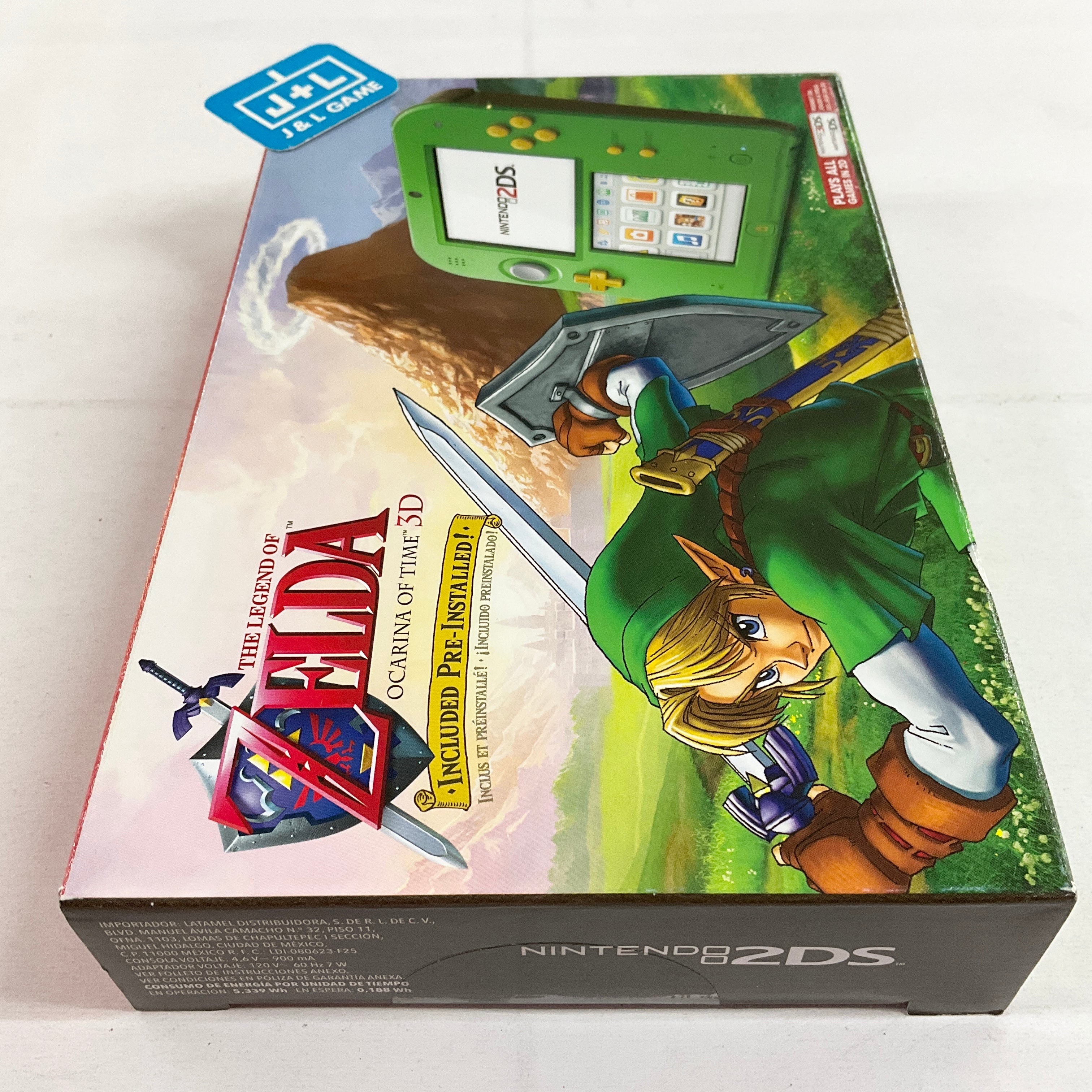 Nintendo 2DS Console (The Legend of Zelda Ocarina of Time 3D