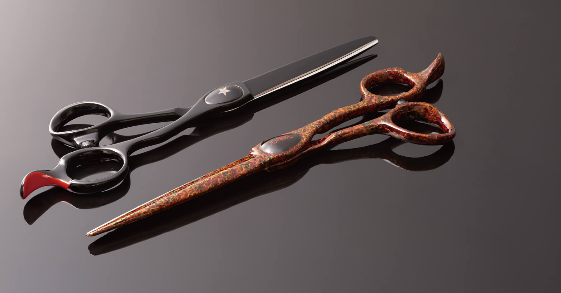 漆とハサミ」の出会いで生まれた、 漆塗りシザーズ | ジョーウェル