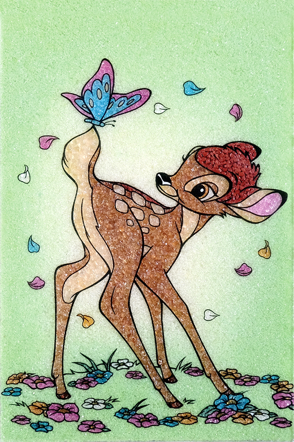 ジュエリー絵画® ディズニー 「バンビ」（XSサイズ）