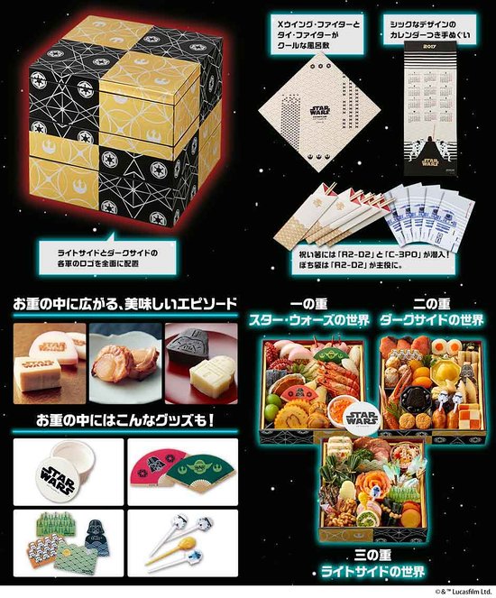 おせち・スター・ウォーズ・三段重（Amazon.co.jp限定） | ジャパン