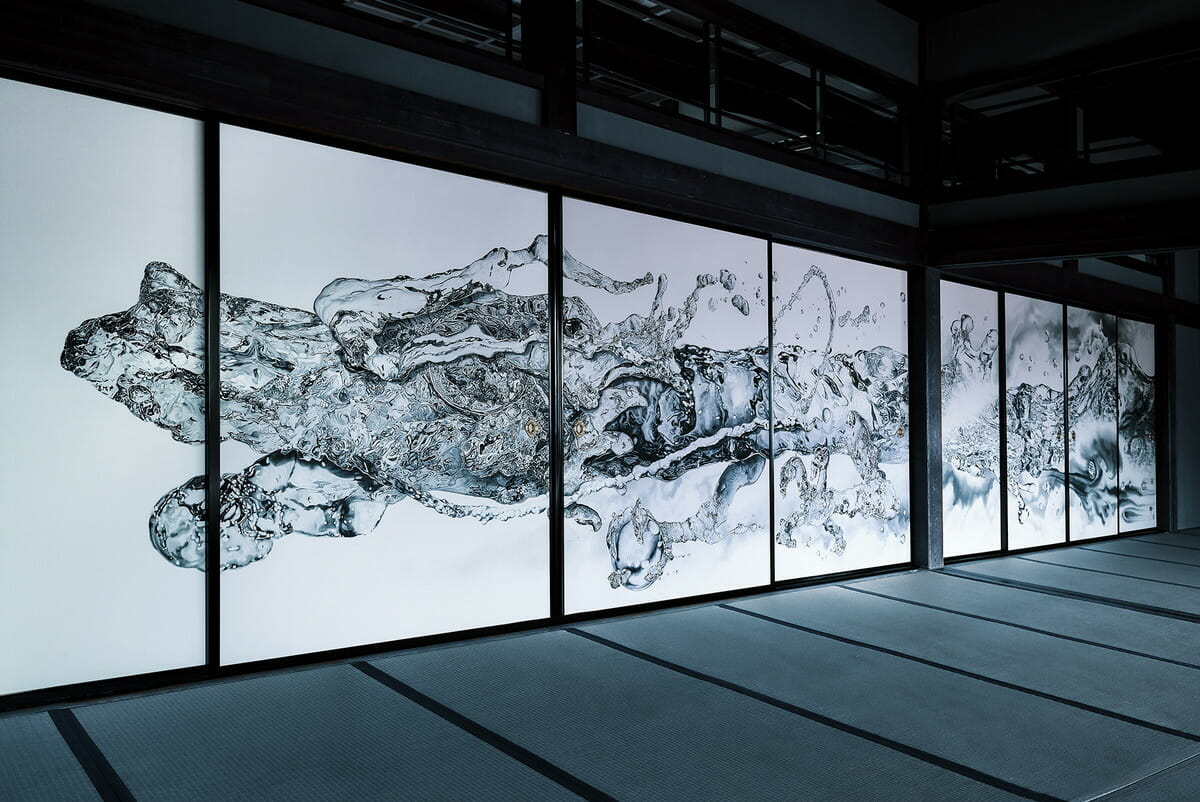 国際広告賞「ニューヨーク ADC賞」受賞の襖絵「雲龍図」が6月末より