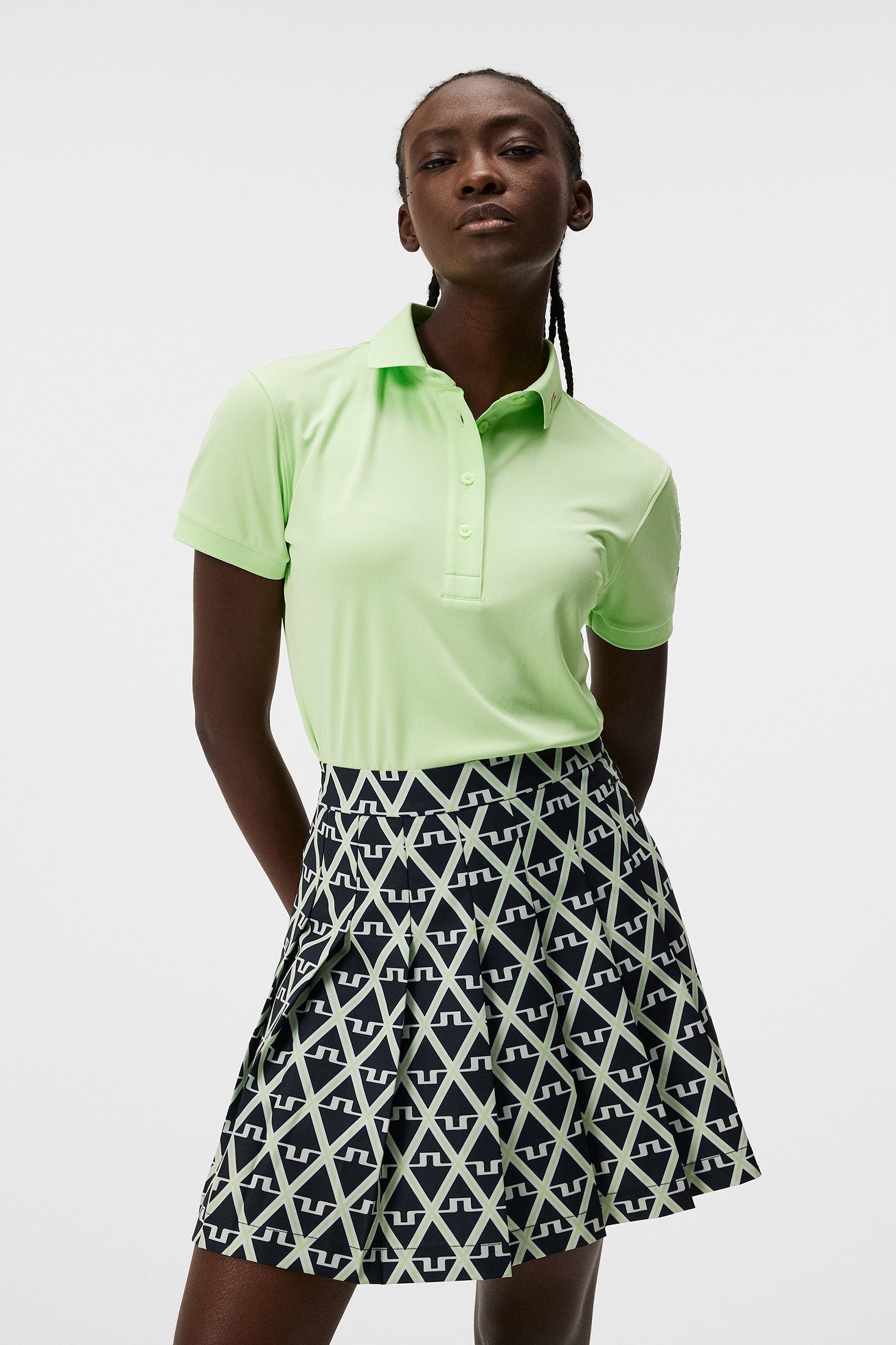 Tour Tech Polo / Paradise Green – J.Lindeberg