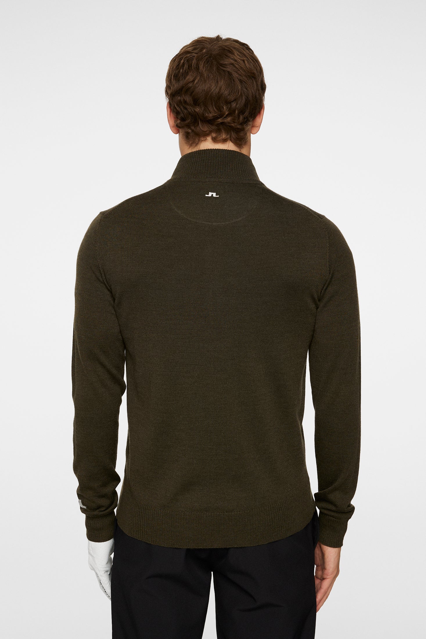 Kian Zipped Sweater / Forest Green – J.Lindeberg