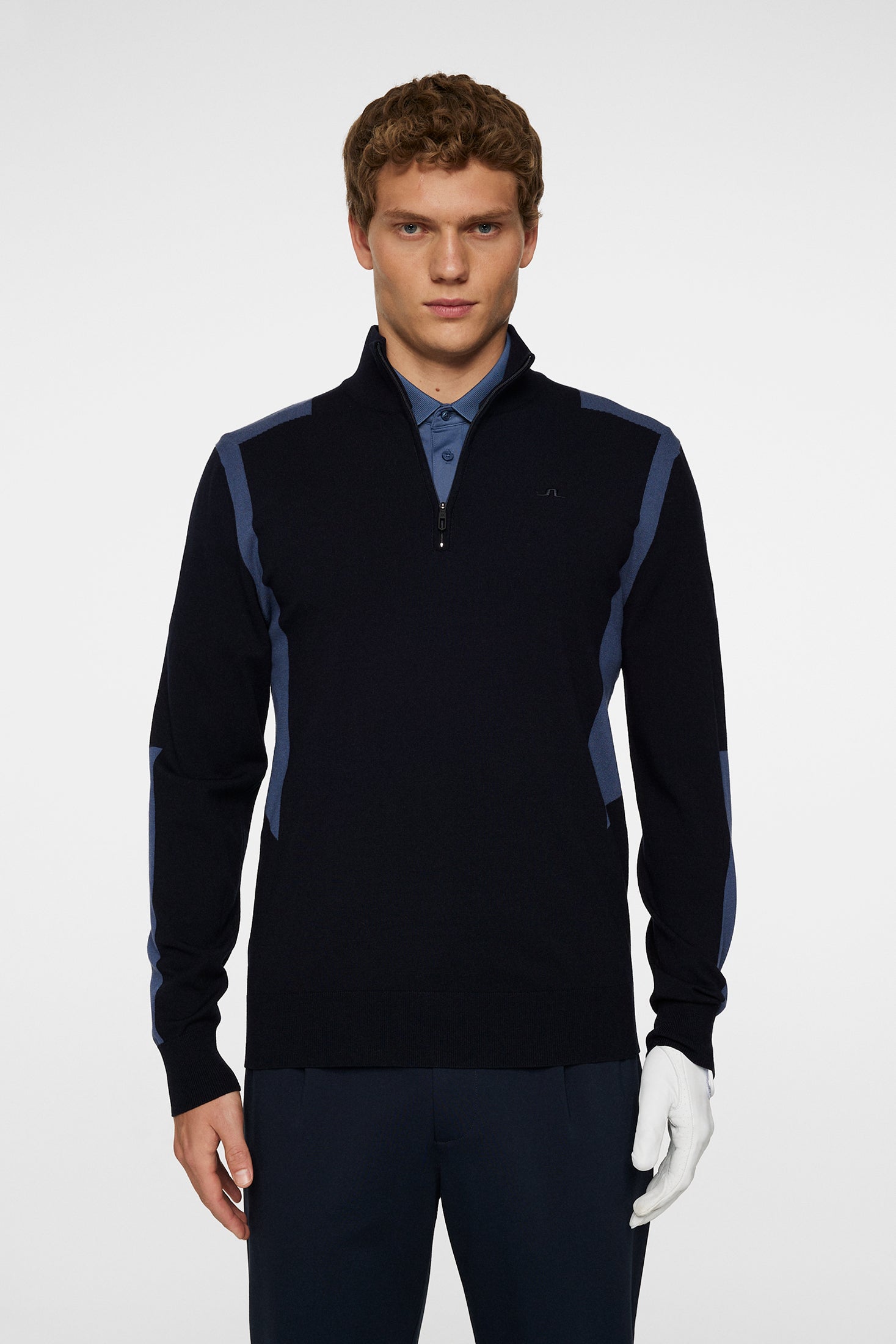 Kendrick Knitted Zip Sweater / JL Navy – J.Lindeberg