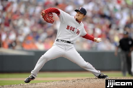 ◎岡島秀樹（レッドソックス） オリオール…：MLB2008―大リーグ